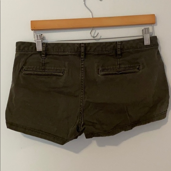 Express // Army Green shorts - Picture 2 of 2